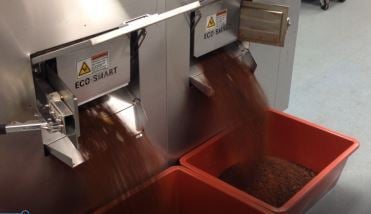 Food Waste Dryer Discharging (2)
